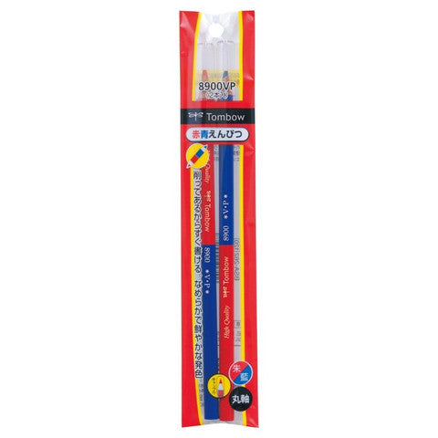 Red and Blue Double Ended Pencil by Tombow - Odd Nodd Art Supply