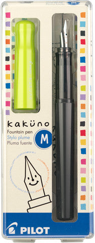 Pilot Kakuno fountain pen lime medium - Odd Nodd Art Supply