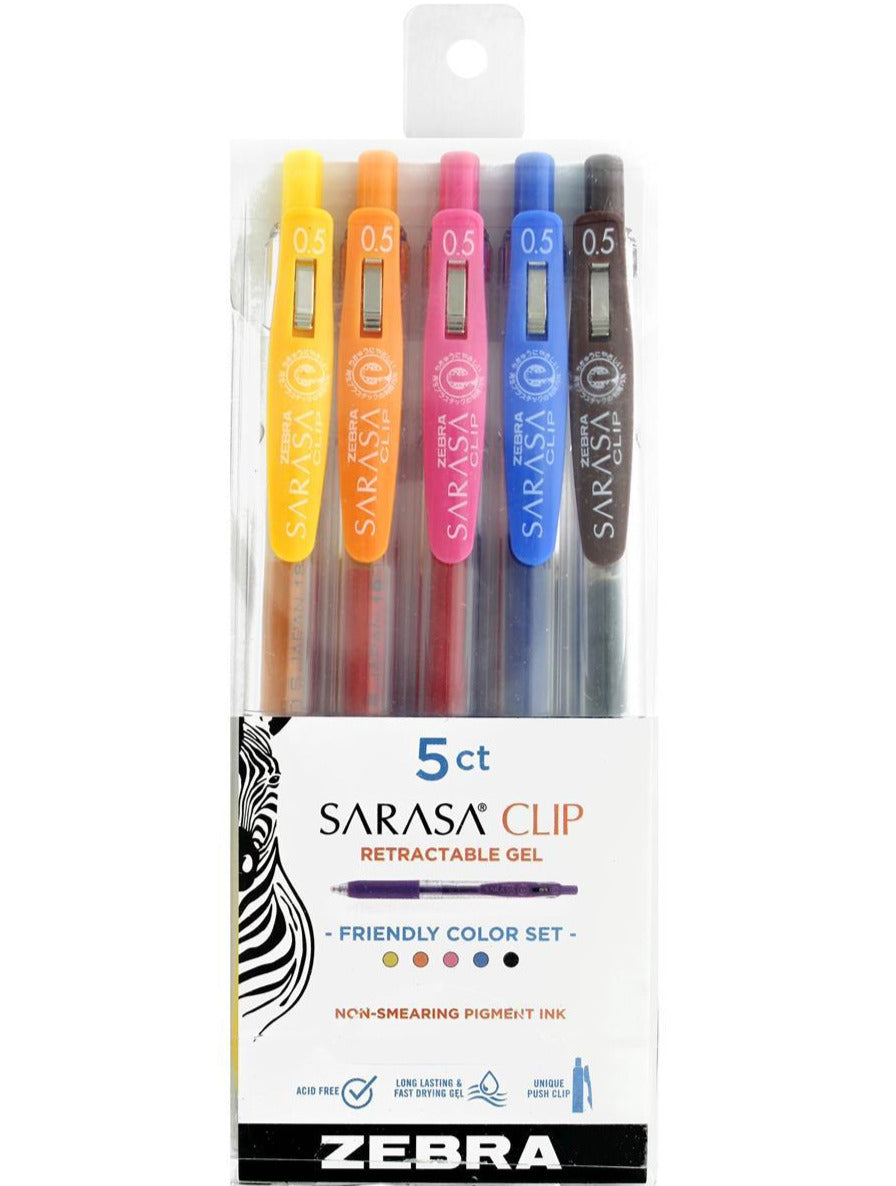 Sarasa Clip Friendly Color Set - Odd Nodd Art Supply