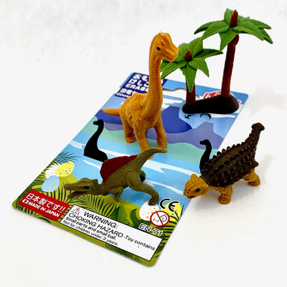 Iwako Dinosaur Puzzle Erasers Blister Pack - Odd Nodd Art Supply