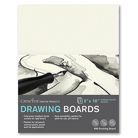 Cold-Press Drawing Board 3-Packs