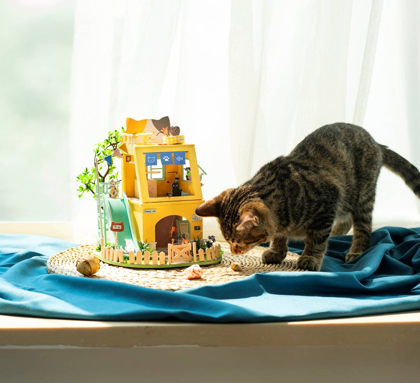 Cat DIY Miniature House Kits - Odd Nodd Art Supply