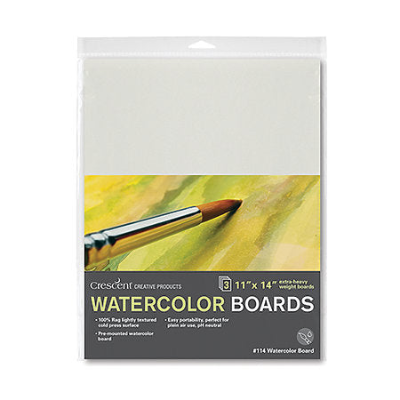 Cold-Press Watercolor Board 3-Packs
