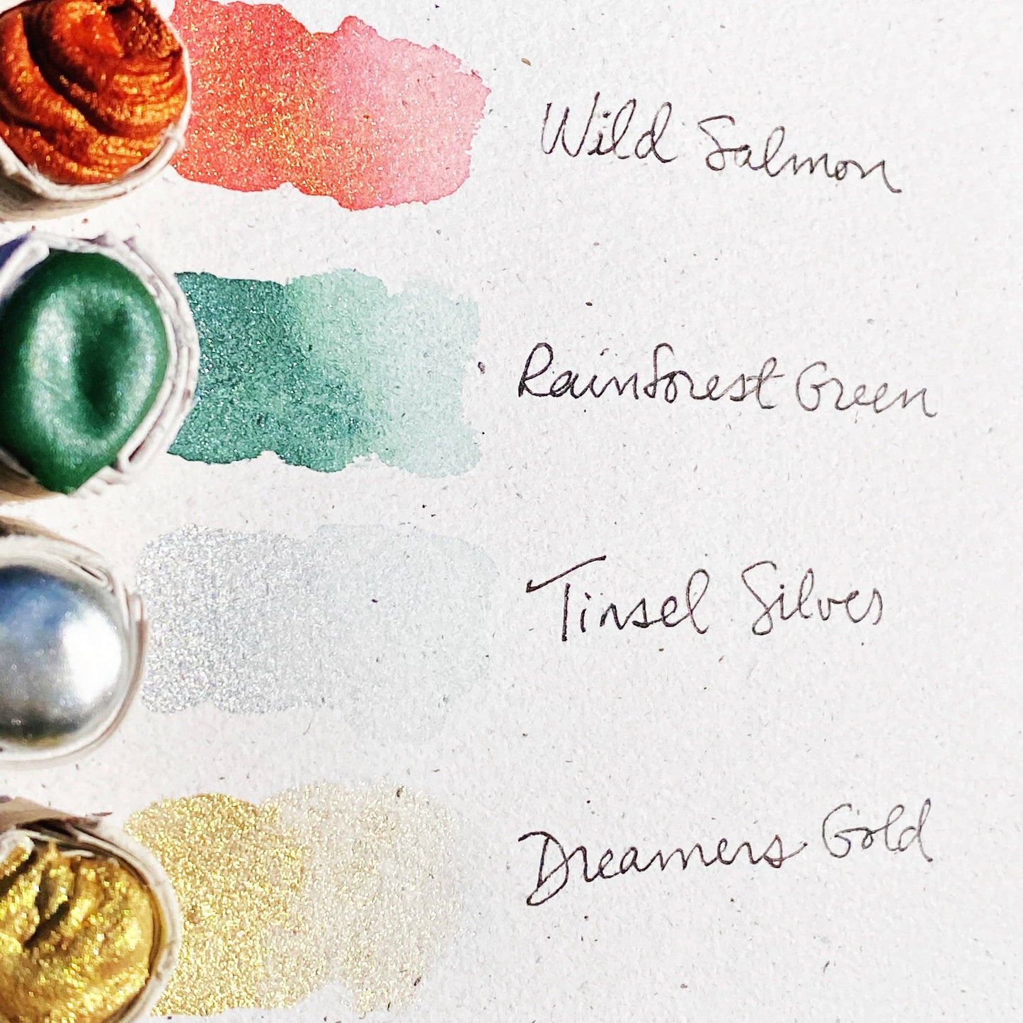 Holiday Sparkle Beam Watercolor Paints Sets - Odd Nodd Art Supply