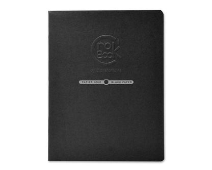 Sketch Book - Crok' Book Black Paper - Odd Nodd Art Supply