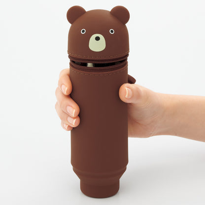 Bear Animal Stand Pen and Pencil Case - Odd Nodd Art Supply