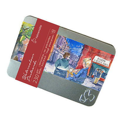 Watercolor Postcard Tins Rough - Odd Nodd Art Supply
