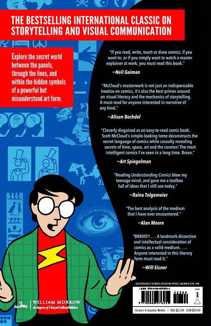 Understanding Comics: the Invisible Art by Scott McCloud - Odd Nodd Art Supply