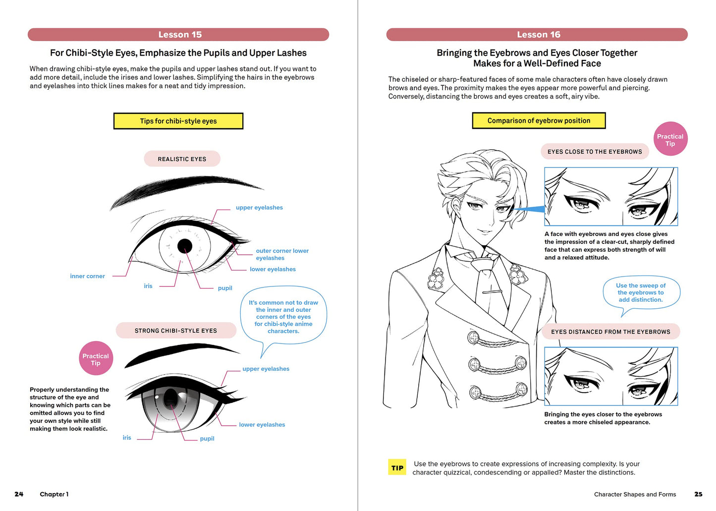 Learn to Draw Exciting Anime & Manga Characters: Lessons from 100 Professional Japanese Illustrators (with Over 600 Illustrations)
