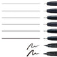 Mangaka Black Pen Assorted Nib Sizes Sets - Odd Nodd Art Supply