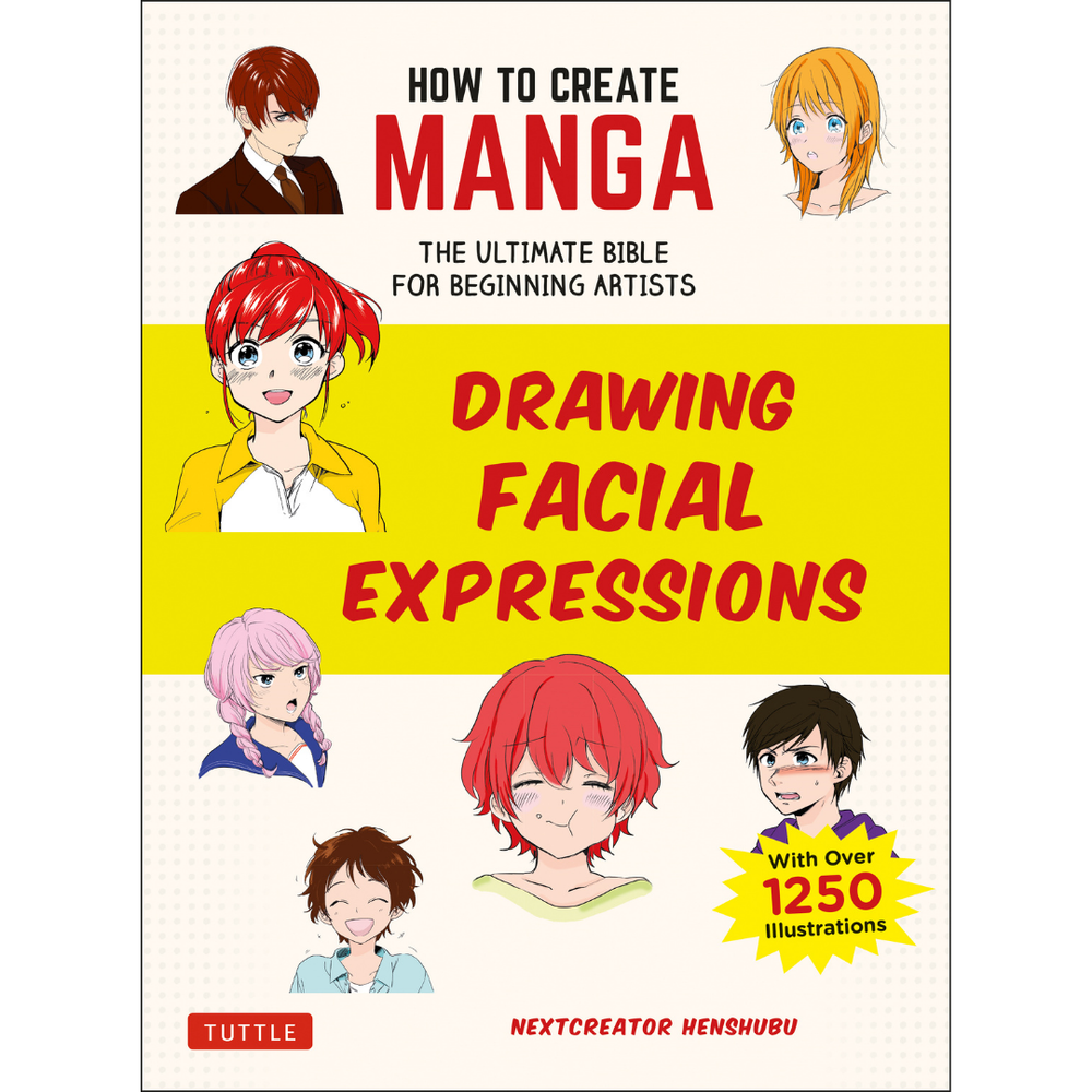 Drawing Facial Expressions How to Create Manga Book Series - Odd Nodd Art Supply