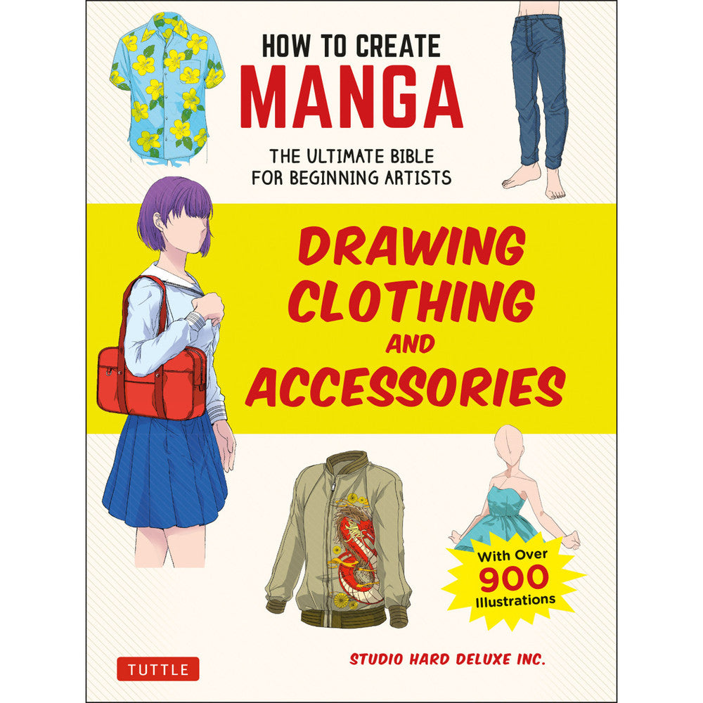 Drawing Clothing How to Create Manga Book Series - Odd Nodd Art Supply