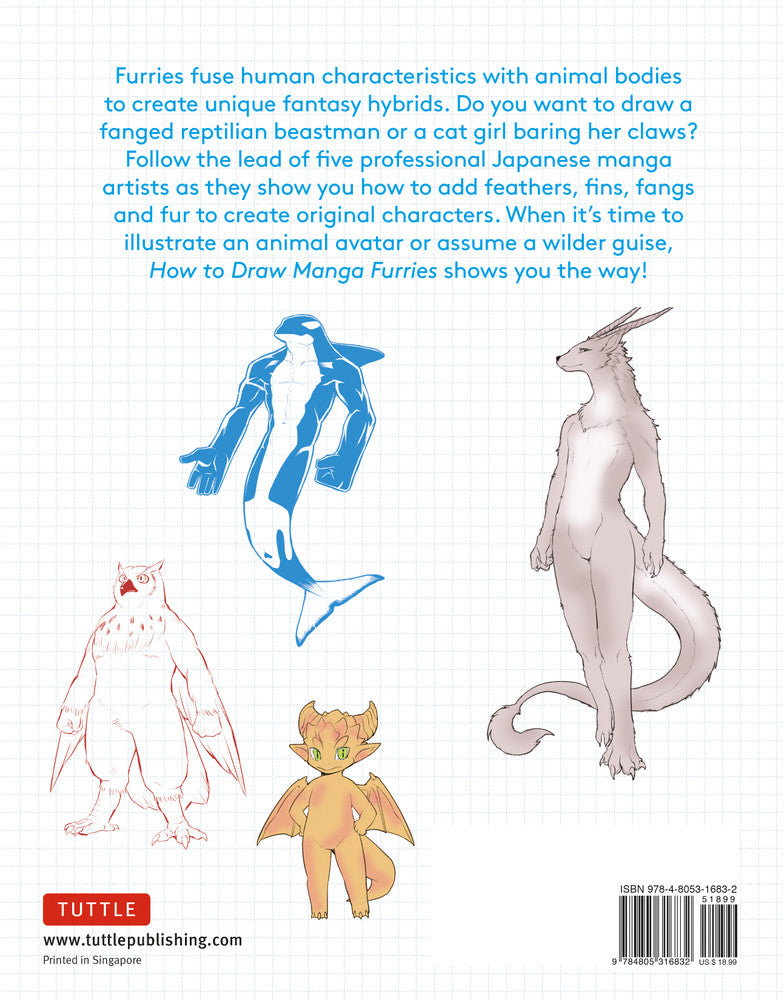How to Draw Manga Furries - Odd Nodd Art Supply