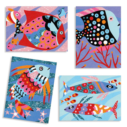 Fish Colored Sand Kits - Odd Nodd Art Supply