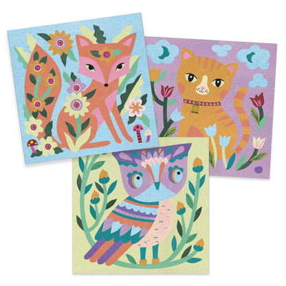 Garden Lights Glow Sand Paintings - Odd Nodd Art Supply