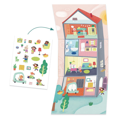 Multi Activity Kit by Djeco Animal Houses - Odd Nodd Art Supply