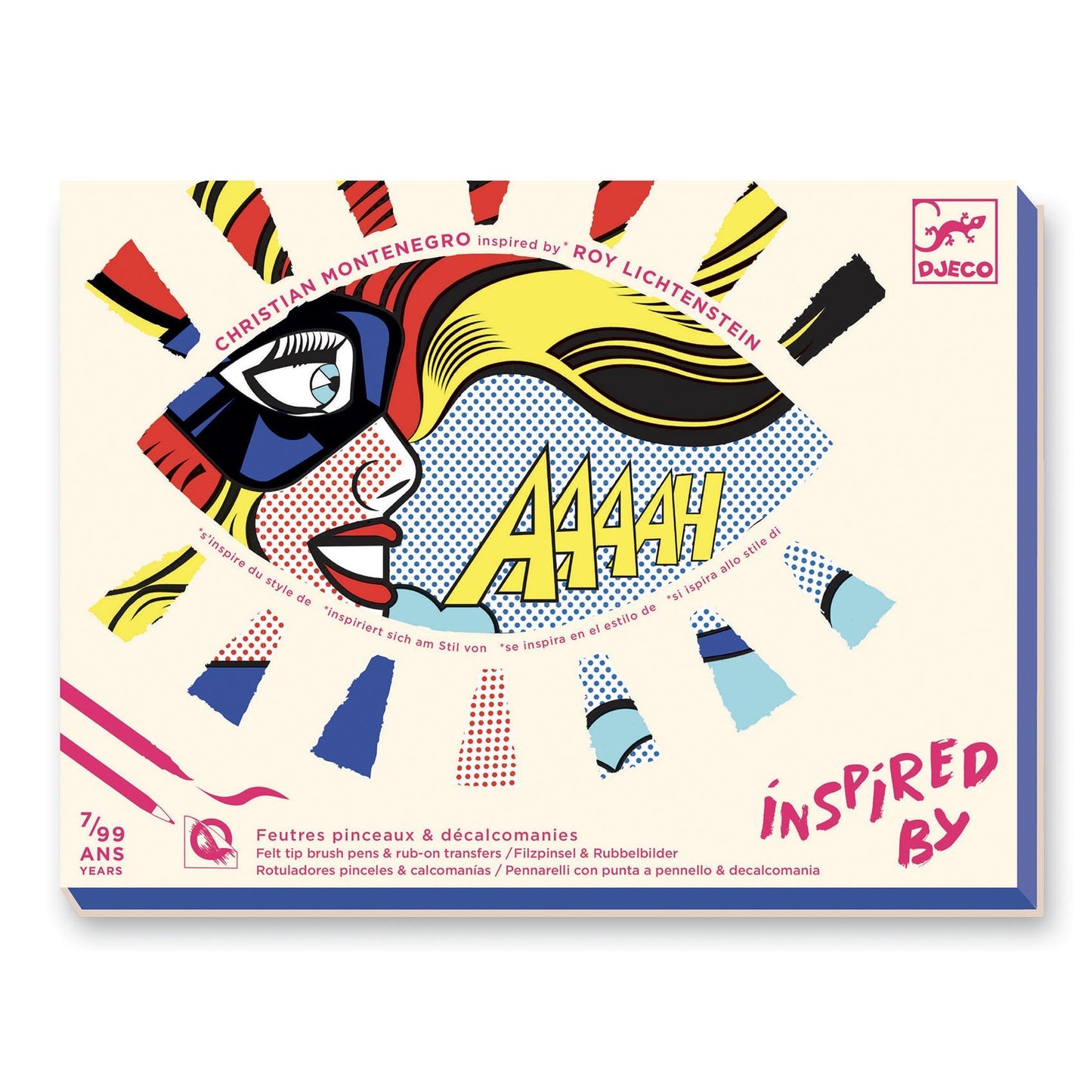 Lichtenstein Djeco's Inspired By Art Kits - Odd Nodd Art Supply