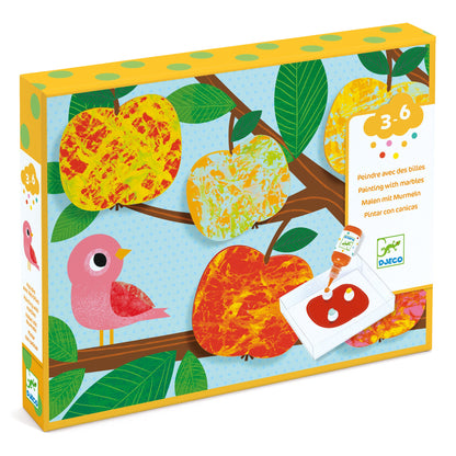 Painting with Marbles Nature - Odd Nodd Art Supply