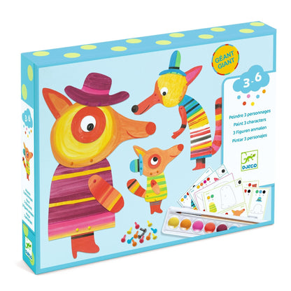 The Fox Family Watercolor Paints Kit - Odd Nodd Art Supply