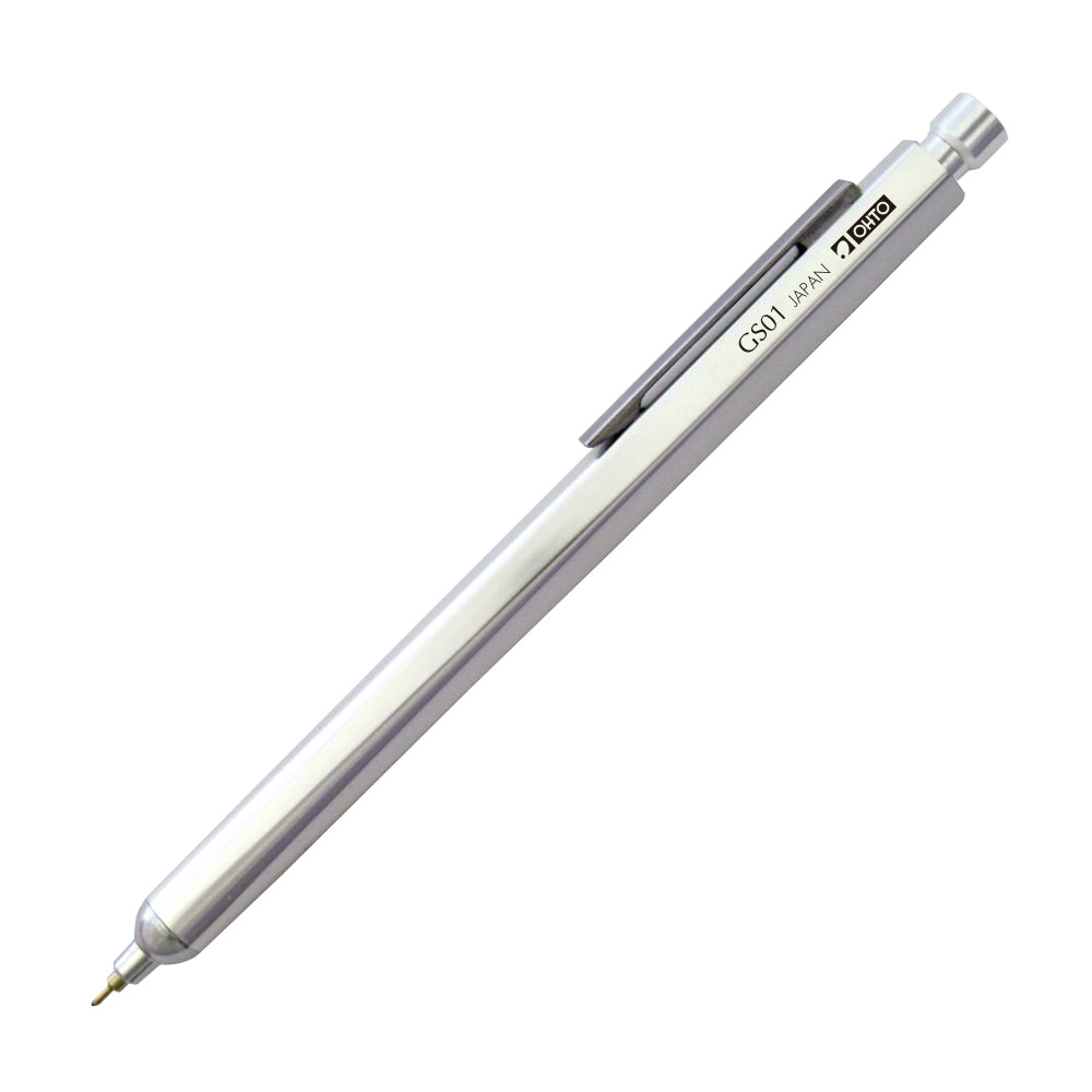 Silver Ohto GS01 Needle Point Pen 0.7mm - Odd Nodd Art Supply