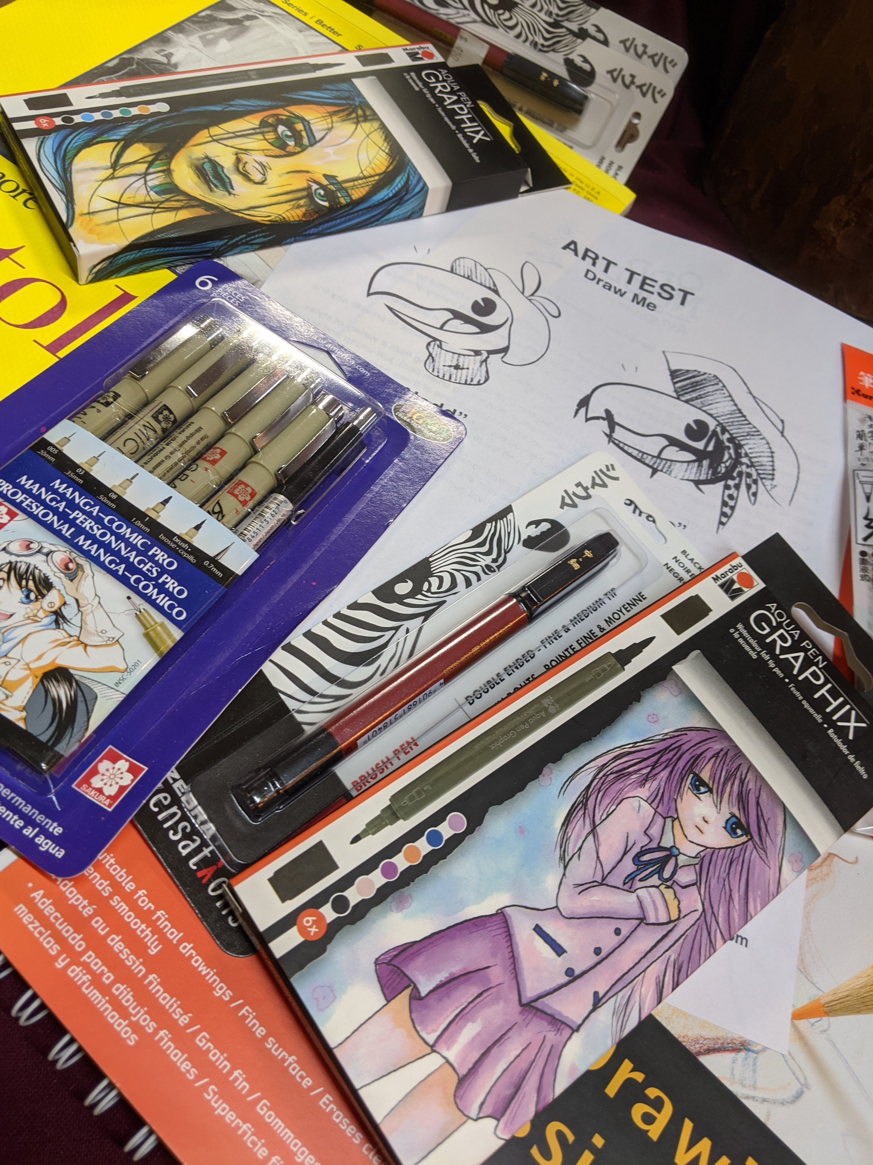 13 Best Markers, Pens, & Colored Pencils For Manga & Anime Art [2023] - DIY  Craft Club