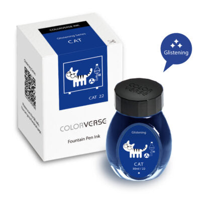 Colorverse Fountain Pen Inks Cat Glistening - Odd Nodd Art Supply