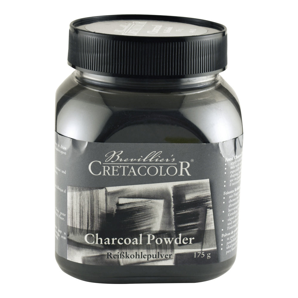 Charcoal Powder 175g Jar Cretacolor - Odd Nodd Art Supply