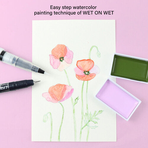 Exploring Watercolor: How To Paint Flowers - Odd Nodd Art Supply