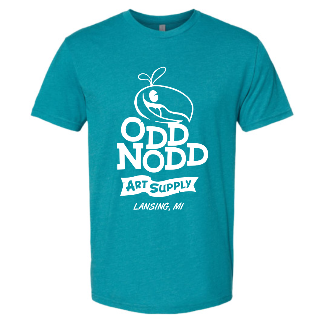 Teal Odd Nodd Art Supply T-Shirt