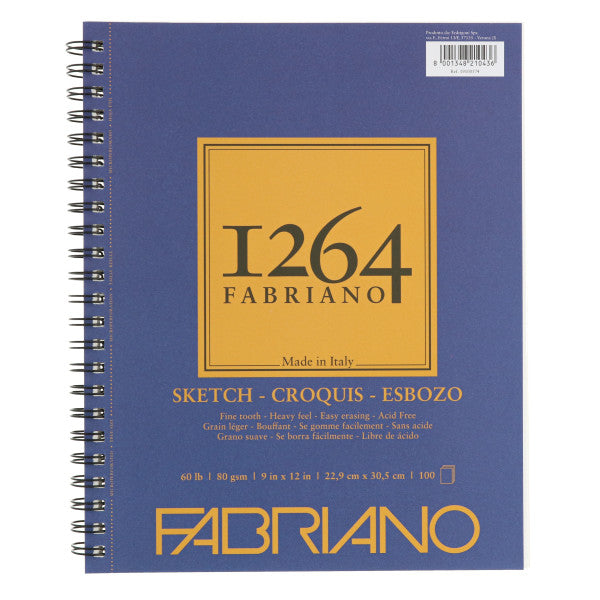 Fabriano 1264 Sketch Pads Portrait - Odd Nodd Art Supply