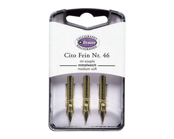 Cito Fein #46 Brause Calligraphy Nibs - Odd Nodd Art Supply