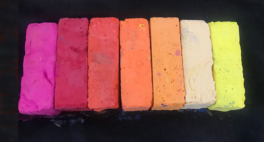 Bright Colors 7 Pack Eternity Arts Sidewalk Pastel Chalk Sets - Odd Nodd Art Supply