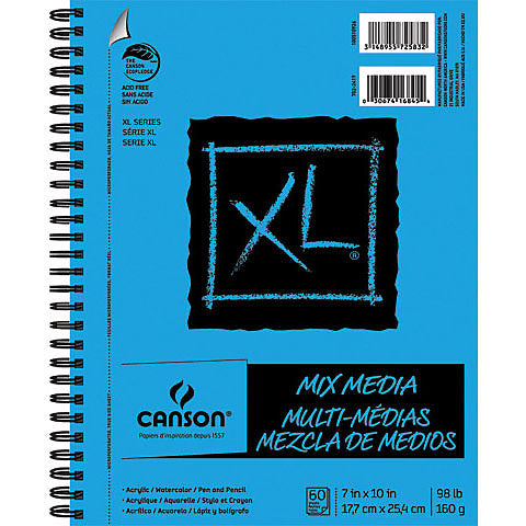 7x10 Canson XL Mix Media Pads - Odd Nodd Art Supply