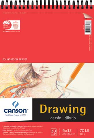 Canson Foundation Series Drawing Pads
