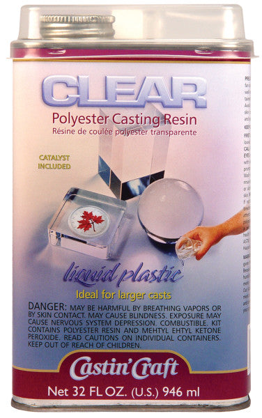 Craft Clear Polyester Casting Resin with Catalyst Odd Nodd Art