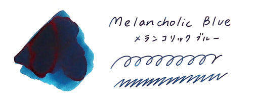 Teranishi Guitar Fountain Pen Ink Melancholic Blue - Odd Nodd Art Supply