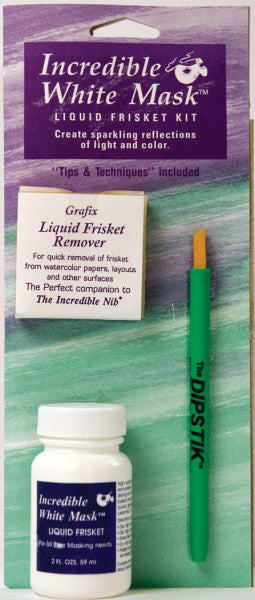 Incredible White Mask / Liquid Frisket - Odd B=Nodd Art Supply