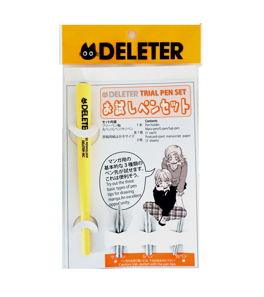 Deleter Trial Pen Set Nib - Odd Nodd Art Supply