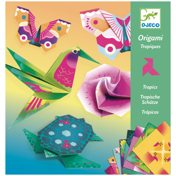 Origami Paper Craft Kits Tropics - Odd Nodd Art Supply