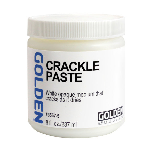 Golden Crackle Paste - Odd Nodd Art Supply
