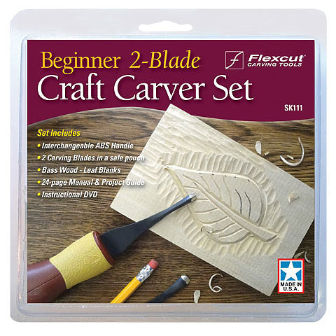 Beginner 2-Blade Craft Carver Set