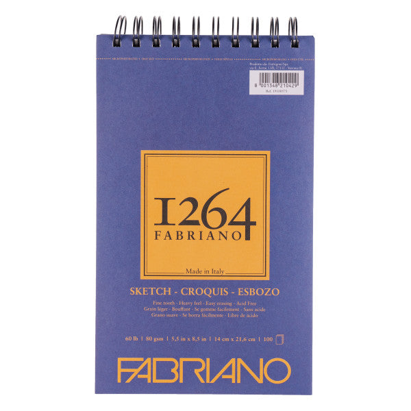 Fabriano 1264 Sketch Pads 5.5x8.5 - Odd Nodd Art Supply 
