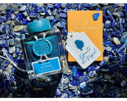 Kyanite du Nepal 1798 Anniversary Ink J. Herbin Fountain Pen Anniversary Inks - Odd Nodd Art Supply