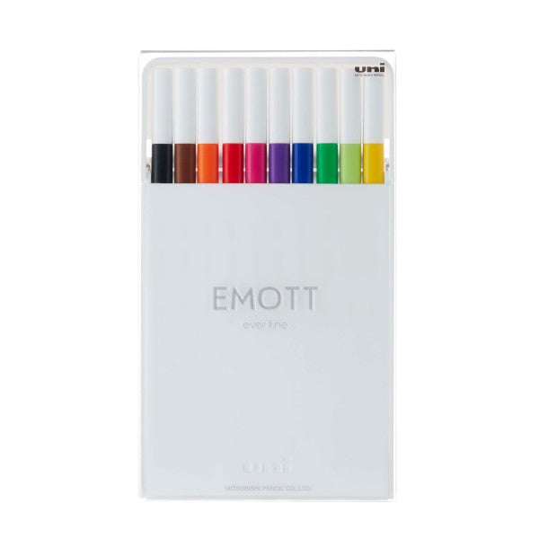 EMOTT Fineliner Pen Sets 10 set #1 - Odd Nodd Art Supply