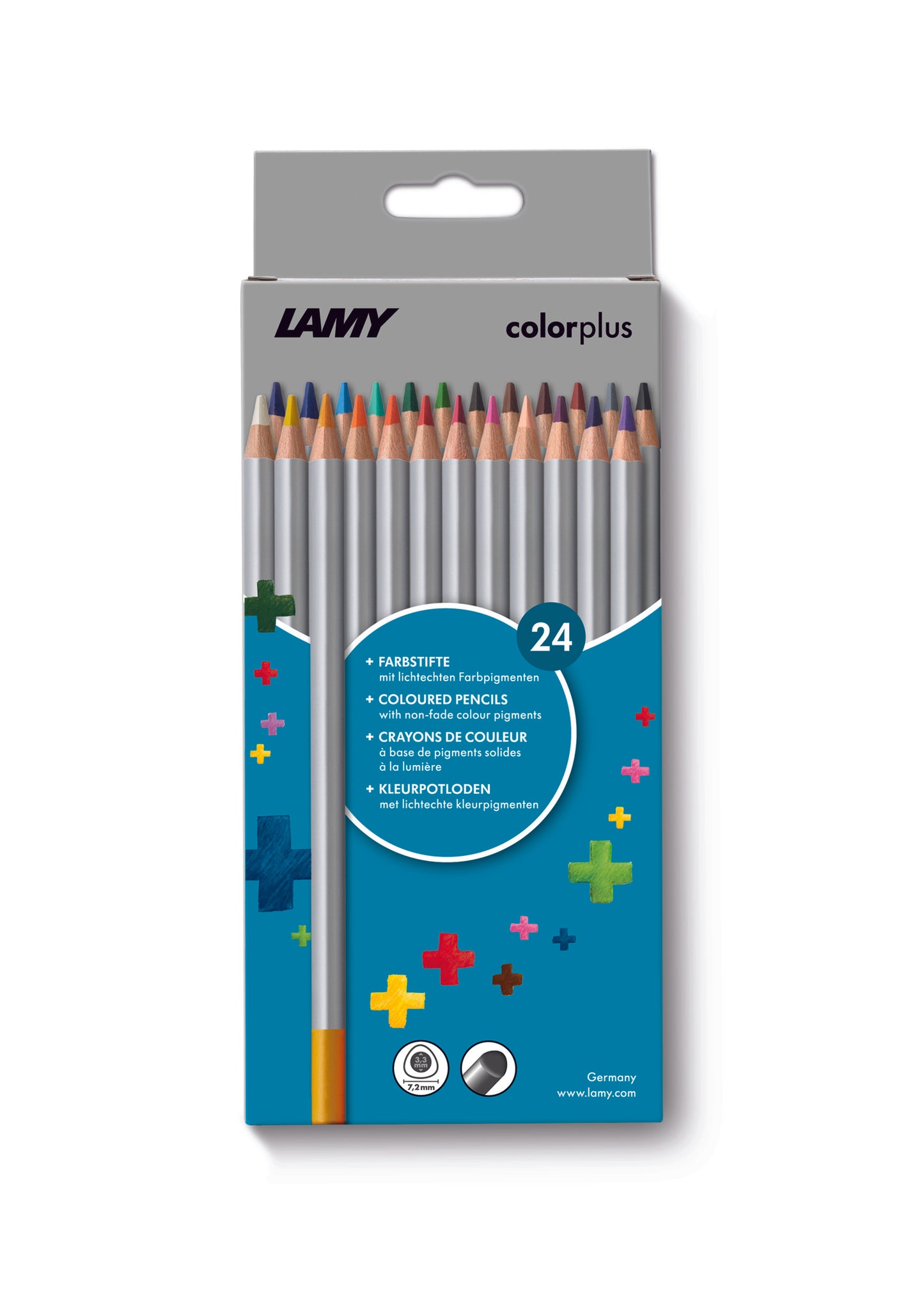 24 Set Lamy Colorplus Colored Pencil Sets - Odd Nodd Art Supply