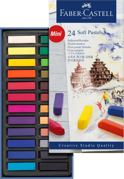 Creative Studio Soft Pastel Sets 24 Half Stick Set - Odd Nodd Art Supply
