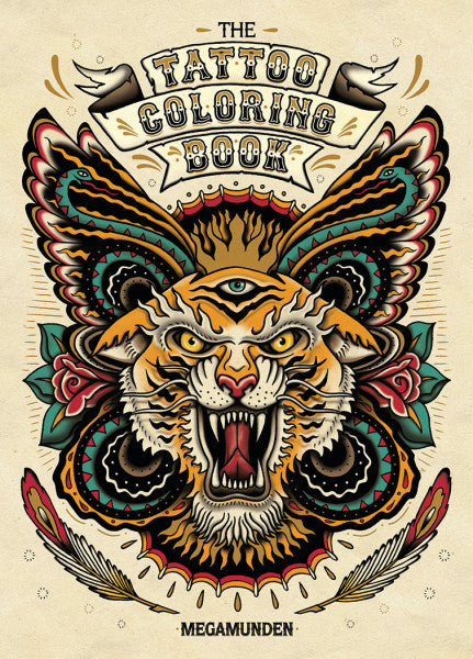 The Tattoo Coloring Book - Odd Nodd Art Supply