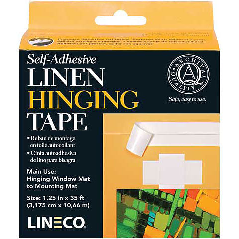 Self Adhesive Linen Hinging Tape - Odd Nodd Art Supply