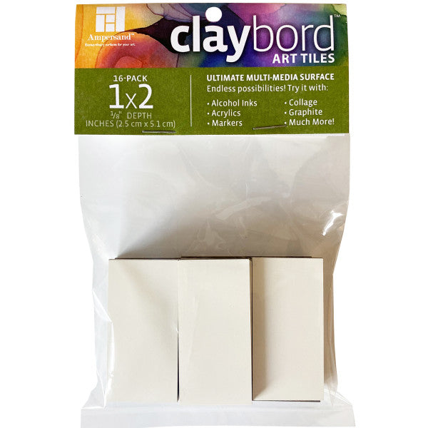 1x2 Claybord Art Tiles - Odd Nodd Art Supply