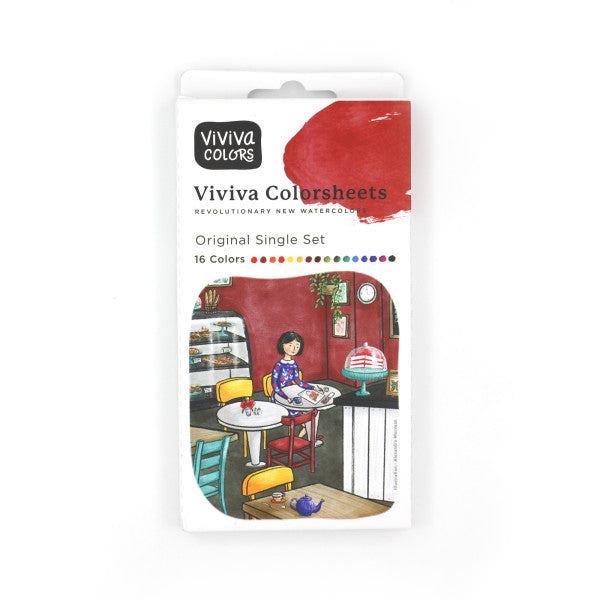 Viviva Colorsheet Watercolor Sets Original Single  - Odd Nodd Art Supply